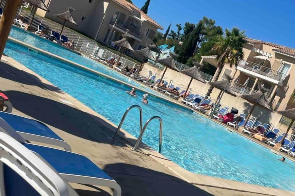 Studio Cosy Residence Odalys 3 Etoiles La Londe-les-Maures ภายนอก รูปภาพ
